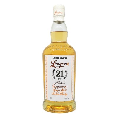 LONGROW - 21 ans - Single Cask - 40.1%