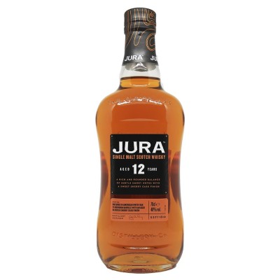 Whisky JURA - 12 ans - 40 %  achat pas cher au meilleur prix avis bon caviste bordeaux 