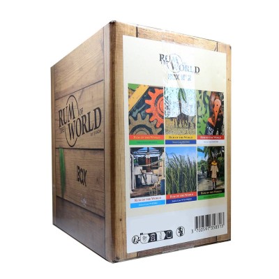 RUM OF THE WORLD - Box de 6 bouteilles des rhums Single Cask - Edition n°2 - 50%