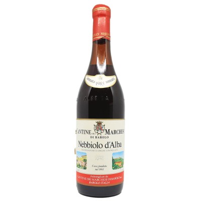 MARCHESI DI BAROLO - Nebbiolo d'Alba 1985 Bon avis achat au meilleur prix caviste bordeauxs pour la garde.  