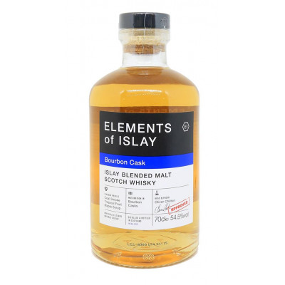 ELEMENTS OF ISLAY - Bourbon Cask - 54.50%