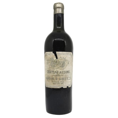 Château AUSONE  1893  Bon avis achat au meilleur prix caviste bordeaux