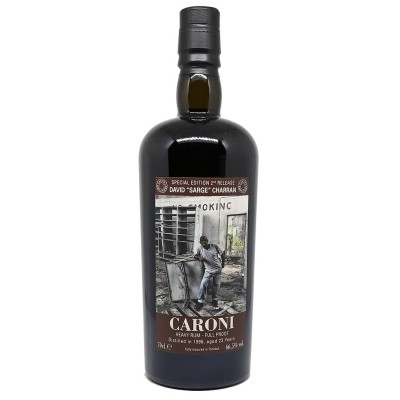 CARONI 23 ans - Rhum hors d'âge - Millésime 1996 - D. Sarge -  Employees 2nd Rel - 66,50 % achat meilleur prix avis bon caviste bordeaux