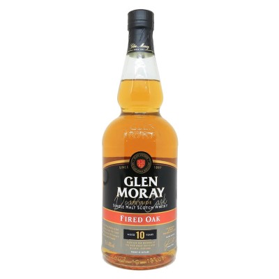 Whisky GLEN MORAY - Fired Oak - 10 ans - 40%
