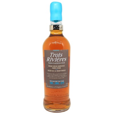 TROIS RIVIERES - Old rum - Triple vintage 1999/2000/2010 - 42% best price