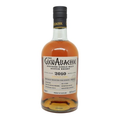 GLENALLACHIE - 12 ans - Vintage 2010 - Single Cask Nappa Valley Wine n°4601 - Batch 5 for Europe - Bottled 2022 - 60.6%