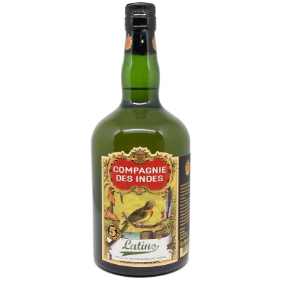 Compagnie des Indes - Rhum très vieux - Latino 5 ans - 40%