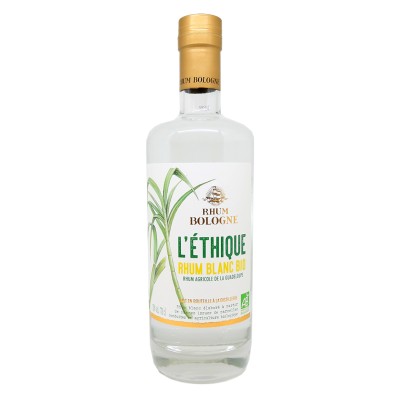 BOLOGNE - L'éthique - Rhum Blanc Bio - 50%