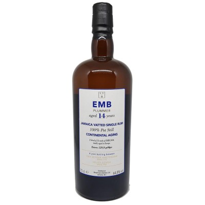 SVM - Scheer Velier Main Rum - EMB 14 ans - Blend CONTINENTAL Aging Plummer- 64,80%