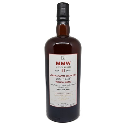 SVM - Scheer Velier Main Rum - MMW 11 ans - Blend TROPICAL Aging Wedderburn - 69,10%