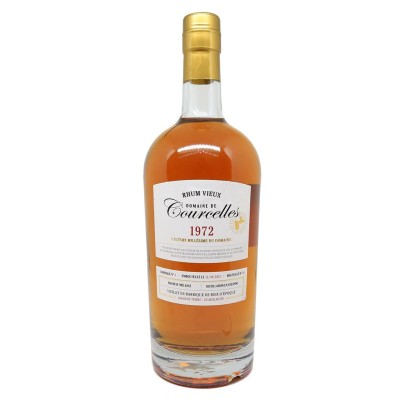 DOMAINE DE COURCELLES - Rhum vieux - Millésime 1972 - 42%