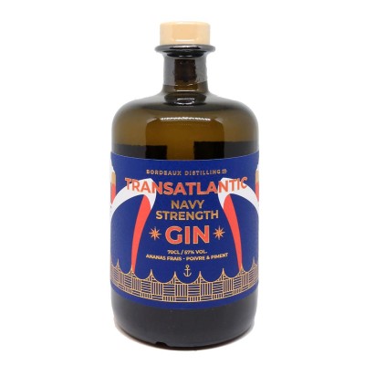 Bordeaux Distilling - Gin Transatlantic - Navy Strength - Edition 2022 - 57%