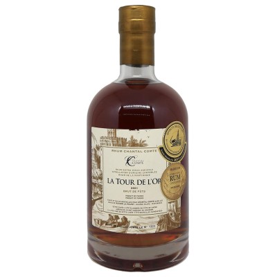 CHANTAL COMTE - Aged rum - La Tour de l'Or 2001 - 64.8%