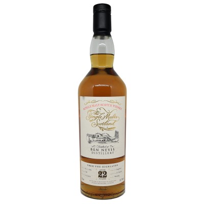 BEN NEVIS - 22 ans - Millésime 1996 - Single Cask n°1789 - 54,10%