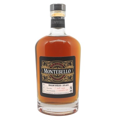 MONTEBELLO - 10 ans - Cuvée Jack- 42%