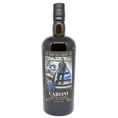 CARONI 22 años - Añada 1998 - Ganesh Ramgobie - Empleados 3er lanzamiento - 67%