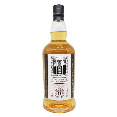 KILKERRAN - 8 ans - Cask Strength - Bourbon - Batch 8 - 55,8%