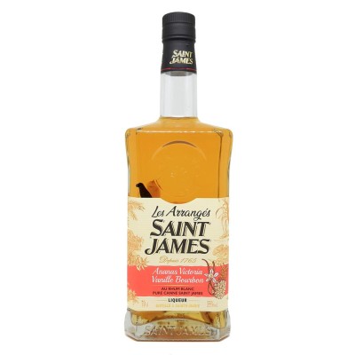 SAINT JAMES - Arrangé Ananas et Vanille Bourbon - 35%