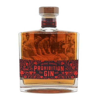 Prohibition - Shiraz Barrel Aged Gin - 59%