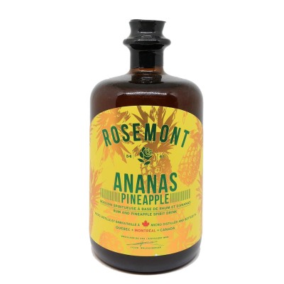 Rosemont - Rhum à l'Ananas - Pineapple du Canada - 40%