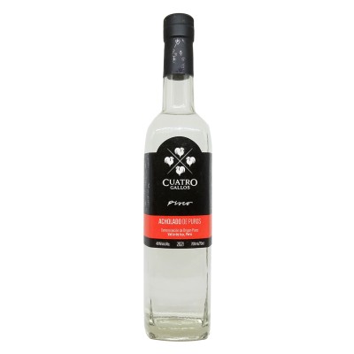 Cuatro Gallos - Pisco du Perou - Puro Acholado - 40%