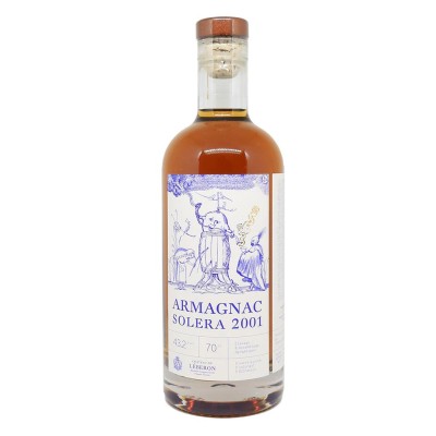 Château de Lébéron - Armagnac Ténarèze - Soléra 2001 - 43.2%