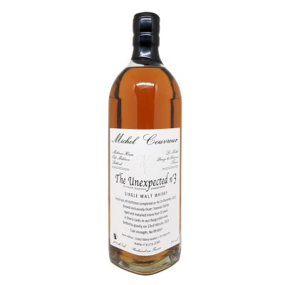 Whisky MICHEL COUVREUR - The Unexpected III - French Single Cask - Décembre 2012 - Bottled 2023 - 50%