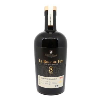 Montebello - Rhum Vieux - 8 ans - Brut de fût - Mise en fût 2014 - Batch #1 - 47,9%