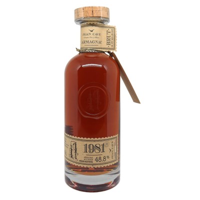 JEAN CAVE - Armagnac Brut de fût 1981 - 48,80%