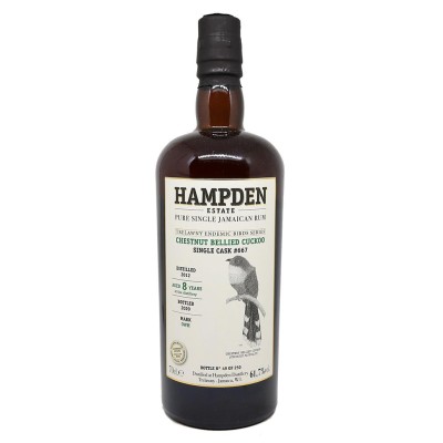 Hampden - 8 ans - 2012 - OWH Single Cask #667 Paris Edition - 61,70%