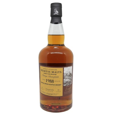 WEMYSS - Vintage Chesterfields - 30 ans - Millésime 1988 - Invergordon Single Grain - 56.22%