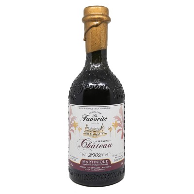 LA FAVORITE - Rhum hors d'âge - La réserve du château - Millésime 2002 - 43%