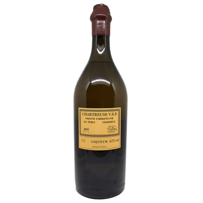 CHARTREUSE - VEP Jaune - Bouteille de 1 Litre - 42%