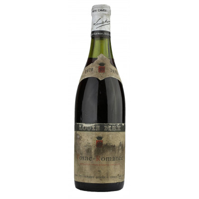 Vosne Romanée 1970 - Domaine Louis Max - achat pas cher vieux millesimes au meilleur prix avis