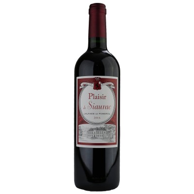 PLAISIR DE SIAURAC 2016 buy cheap best price good biodynamic advice