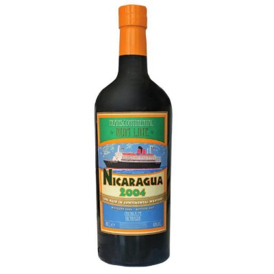 RHUM TCRL - Nicaragua 2004 - Caja con dos vasos - 43%