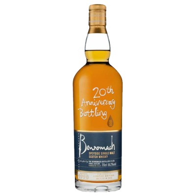 Whiskey BENROMACH - 20th anniversary - Vintage 1998 - 56.2% Good purchase advice at the best wine cellar price in Bordeaux