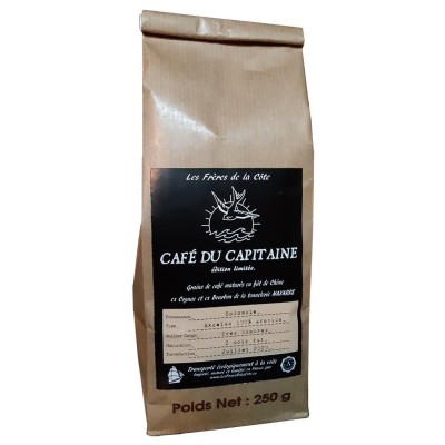 TRES HOMBRES - Café du Capitaine - Colombie 100% arabica - Grain