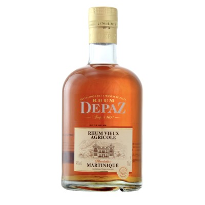 RUM DEPAZ - Plantación de ron de granja antigua - 45%