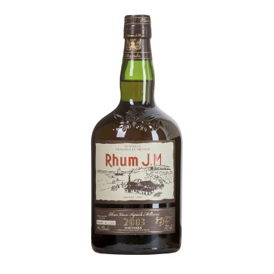 RHUM JM - Rhum Hors d'âge - 10 ans - 44.8%  2003