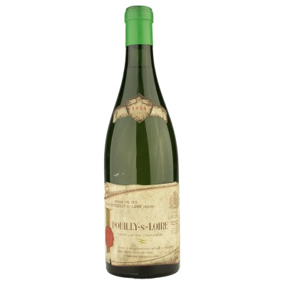 POUILLY SUR LOIRE  1954 millésime rare pas cher disponible