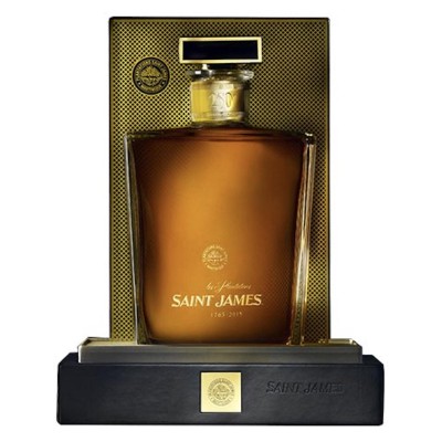 RHUM SAINT JAMES - Rhum hors d'âge - Carafe 250ème anniversaire - 43%  achat pas cher rare vieux millesime saint james rhumerie bordeaux avis incroyable bon top 