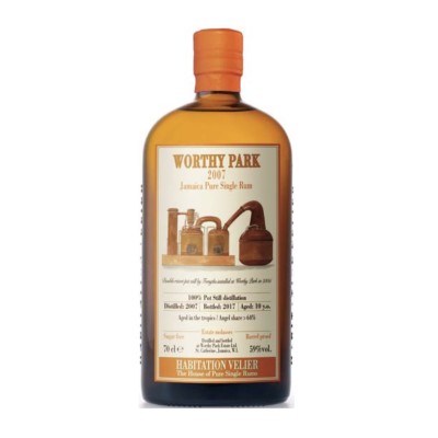 RUM from JAMAICA - HABITATION VELIER - WORTHY PARK - Vintage 2007 - 59% 2007 buy cheap best price advice good promotion