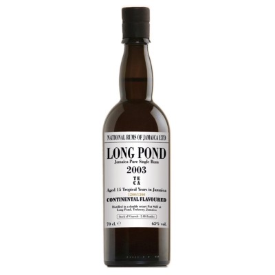 RHUM de JAMAIQUE - JAMAICAN STILLS - LONG POND - 15 ans - 2003 - TECA - 63%  2003