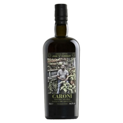 CARONI 22 ans - Rhum hors d'âge - Millésime 1996 - John D. Employees 1st Rel - 66,50 %  Eversley - meilleur prix avis bon rhumerie bordeaux bouteille rare