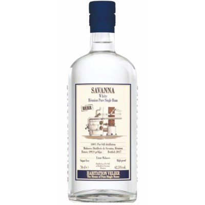 SAVANNA - Rhum blanc - Herr white (blanc) - Habitation Velier - 62,50 %  achat pas cher meilleur prix rhumerie bordeaux avis bon