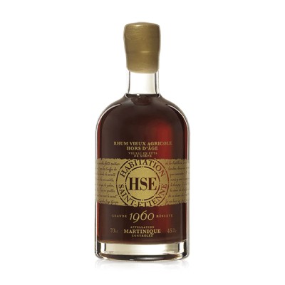 RHUM HSE - Hors d'Age Rum - Grande Réserve - Vintage 1960 - 45% 1960 buy cheap at the best price good opinion