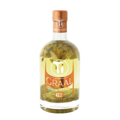 Les Rhums de Ced - Ti' arrangés - Graal - Citron Passion - 45.4 % achat pas cher au meilleur prix avis bon   