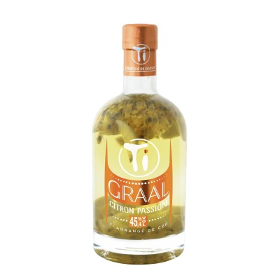 Les Rhums de Ced - Ti' arrangés - Graal - Citron Passion - 45.4 % achat pas cher au meilleur prix avis bon   