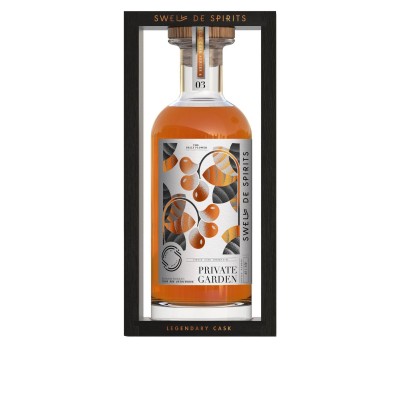 Caroni 1998 - Swell de Spirits - 25 ans - Clos des Spiritueux - Private Garden n°3 - avec coffret en bois de chêne